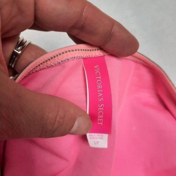 Victoria's Secret Pastel Rainbow Striped Bikini Bottom‎ Size Small Women's - Picture 5 of 6